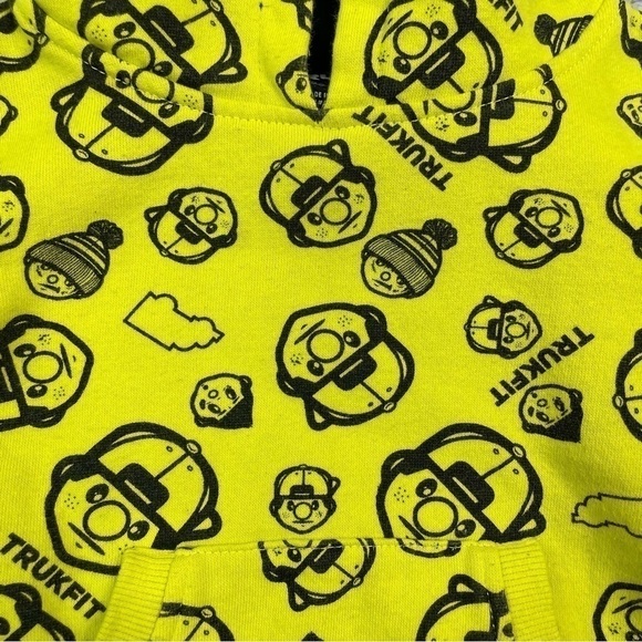 TRUKFIT Hoodie Baby 12 months Sweatshirt Hooded Pocket Travel Vacation Boys - Picture 2 of 4